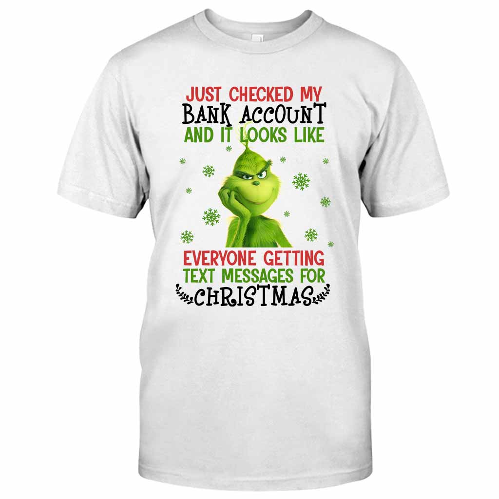 Mon compte bancaire - T-shirt et sweat à capuche « Noël volé »