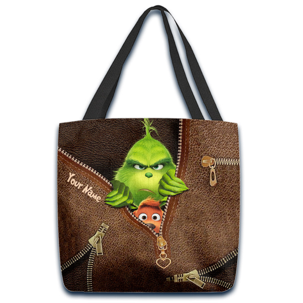 Joyeux Noël - Sac fourre-tout personnalisé avec étole de Noël
