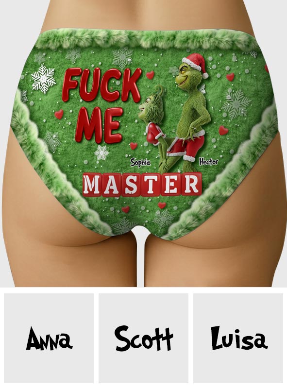 I'm Yours - Personalized Stole Christmas Women's Briefs