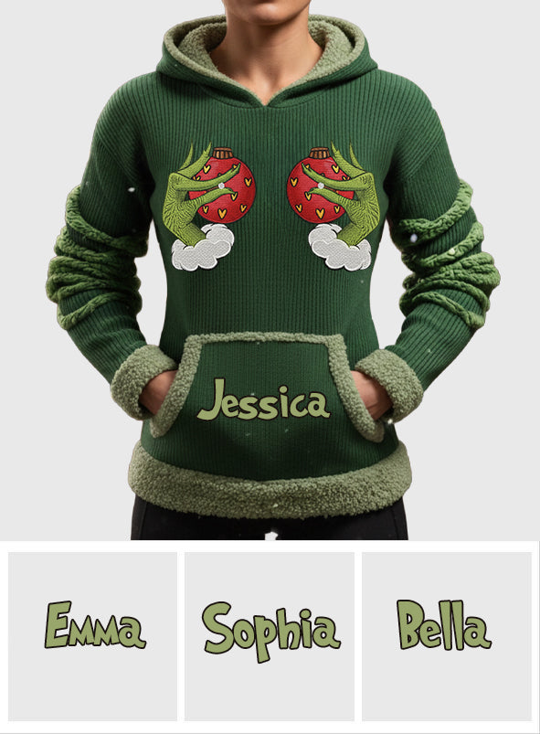 Grinchmas 2025 - T-shirt personnalisé avec étole de Noël