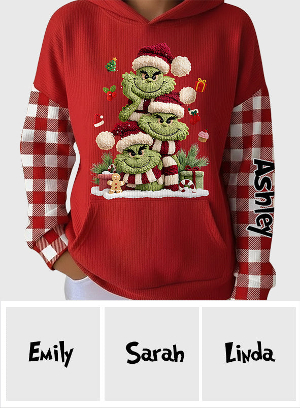 Joyeux Noël - T-shirt personnalisé avec étole de Noël