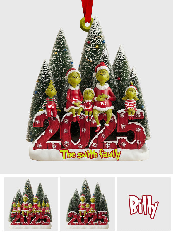 Merry Christmas - Personalized Stole Christmas Ornament