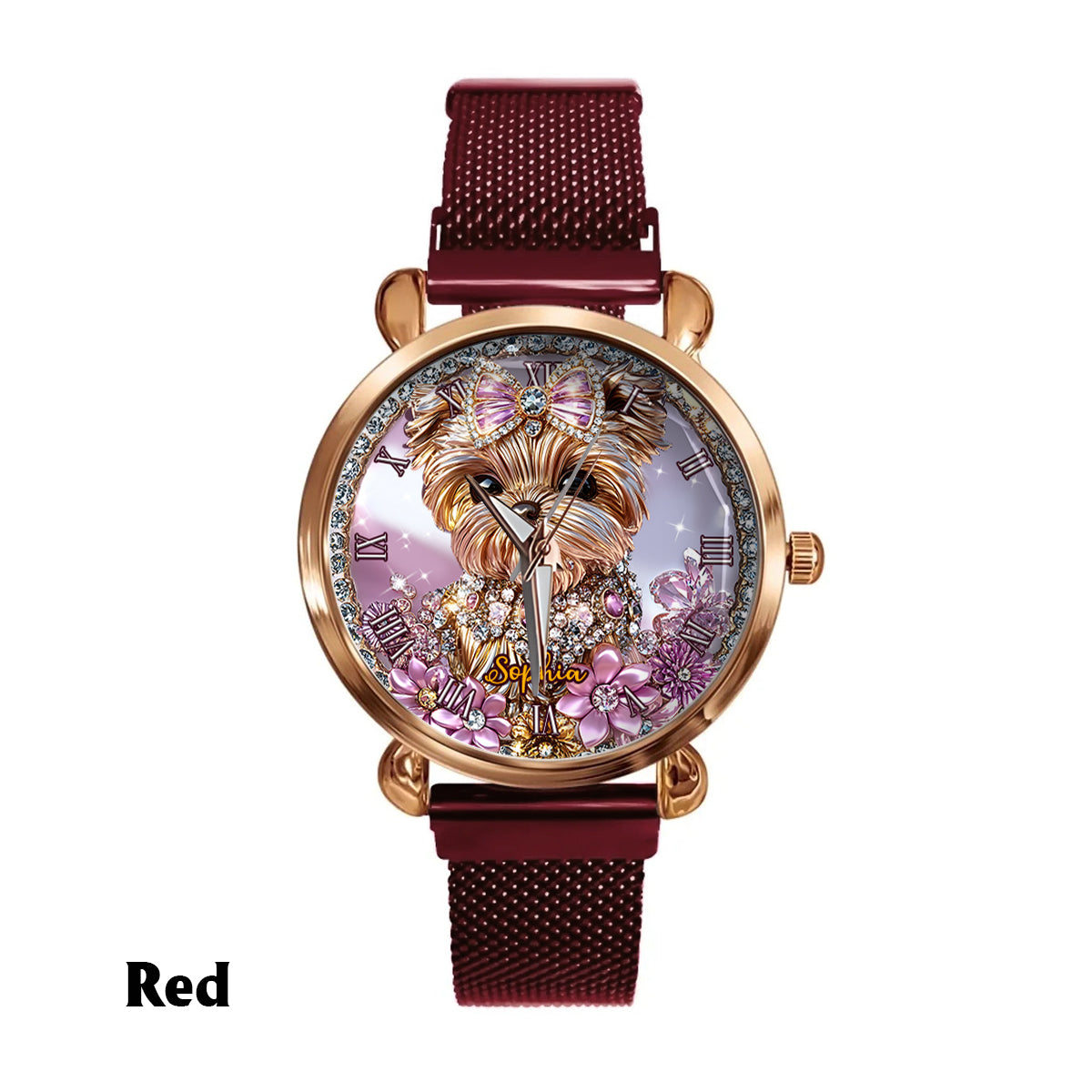 Yorkshire Terrier Lover - Personalized Dog Women Hand Watch