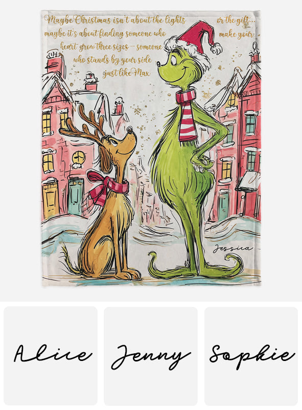 Que Noël vous accompagne - Étole de Noël personnalisée