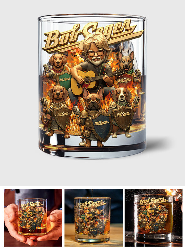 Gardiens du Rock - Verre à whisky Roi du Rock and Roll