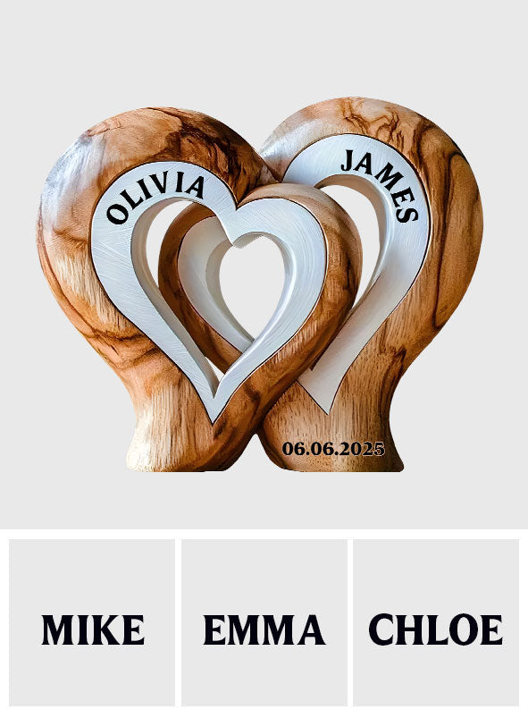 Toi et moi, on gère - Plaque acrylique personnalisée pour couple