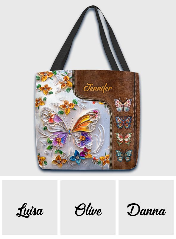 Sac fourre-tout papillon personnalisé - Magnifique papillon