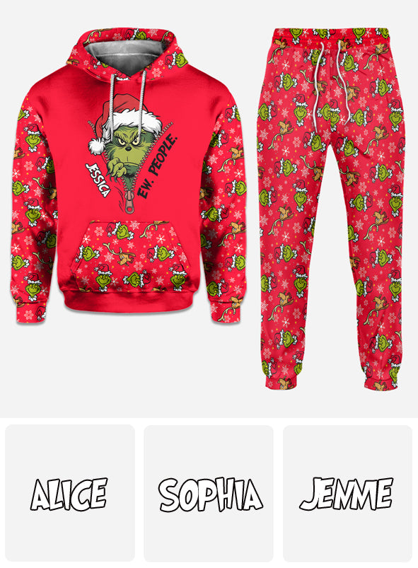 Ew People - Personalized Stole Christmas Hoodie and Sweatpants