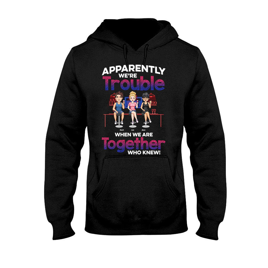 Apparemment, on fait des étincelles quand on est ensemble - T-shirt et sweat à capuche personnalisés pour meilleures amies