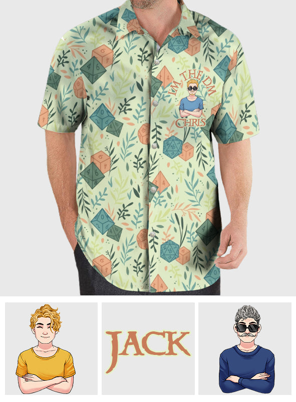 Je suis le MJ - Chemise hawaïenne RPG personnalisée