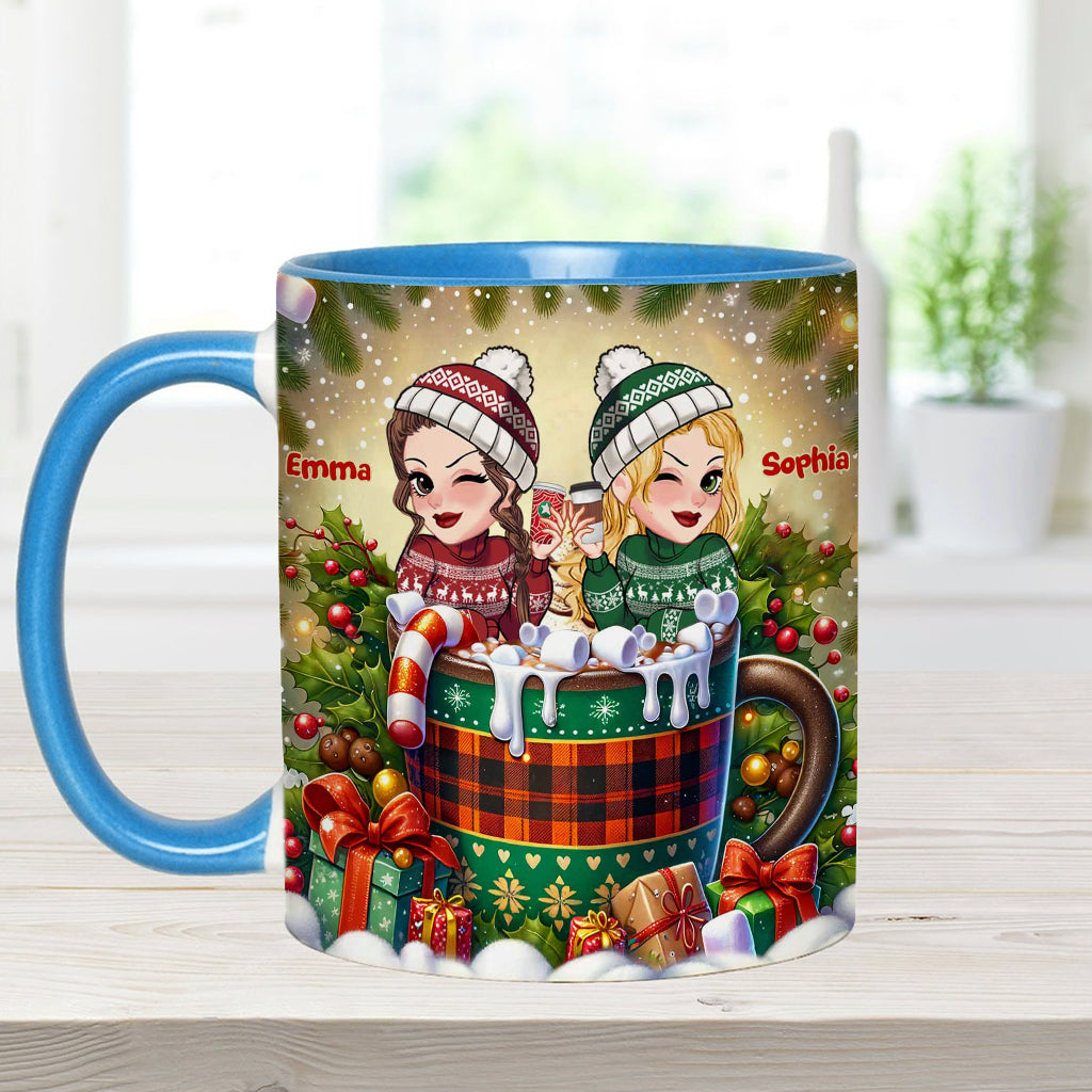 Meilleures amies - Mug personnalisé « Badass Bitches »