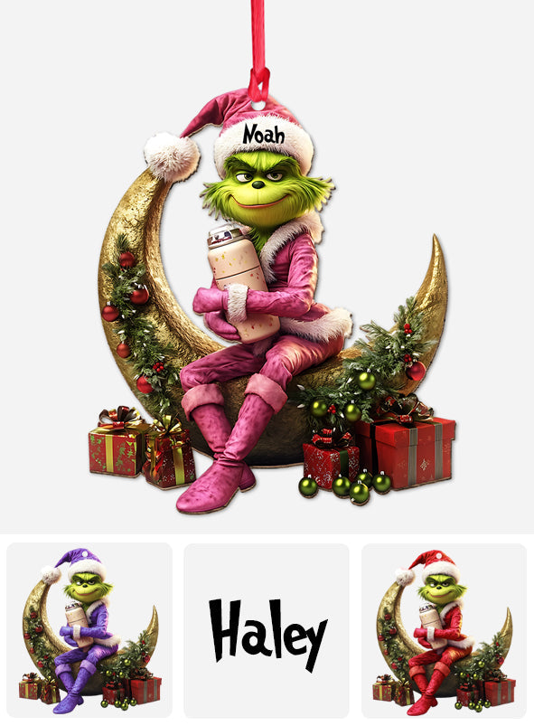 Naughty Green Lady - Étole de Noël personnalisée