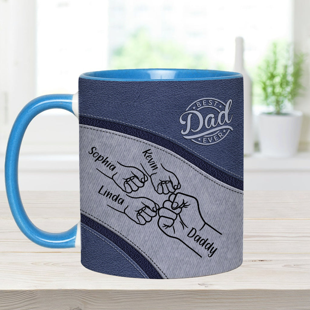 Meilleur papa du monde - Mug personnalisé « Papa idéal »