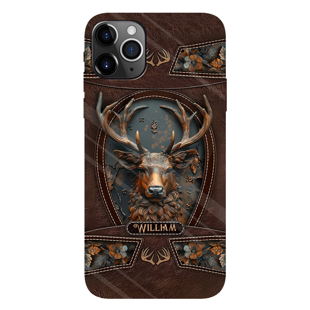 Superbe cerf - Coque de téléphone personnalisée avec impression intégrale sur le thème de la chasse