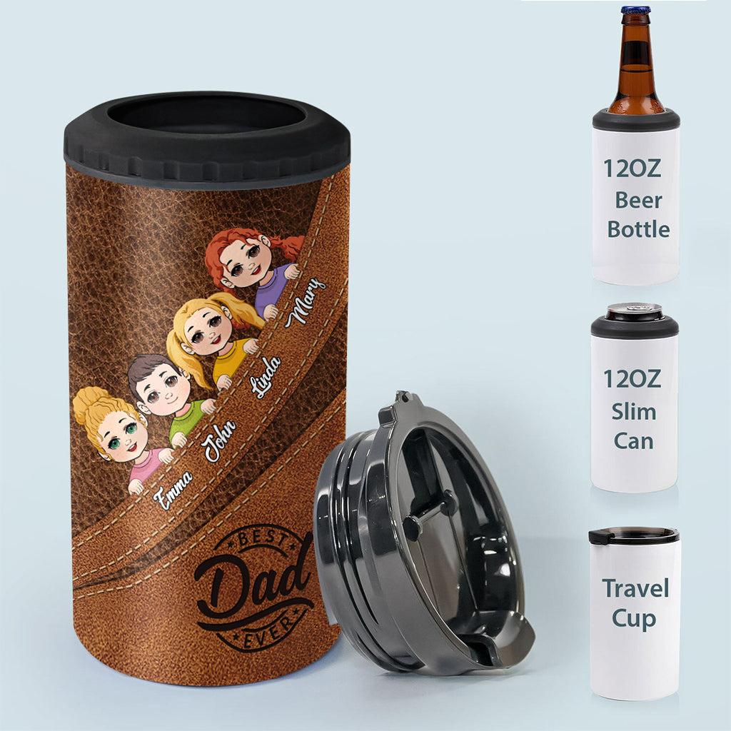 Meilleur papa du monde - Refroidisseur de canettes personnalisé pour papa
