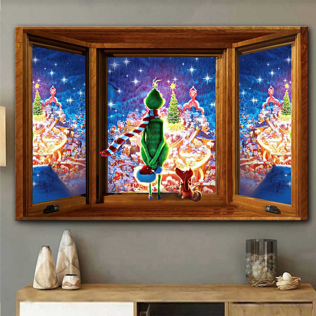 Courage, c'est Noël ! - Toile et affiche « Noël a volé Noël »