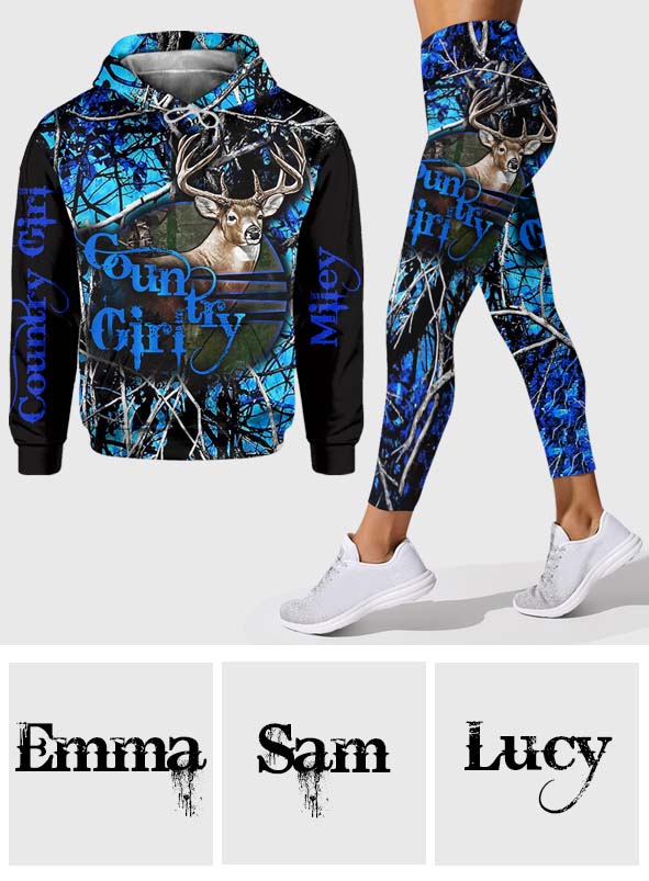 Country Girl - Sweat à capuche et legging de chasse personnalisés
