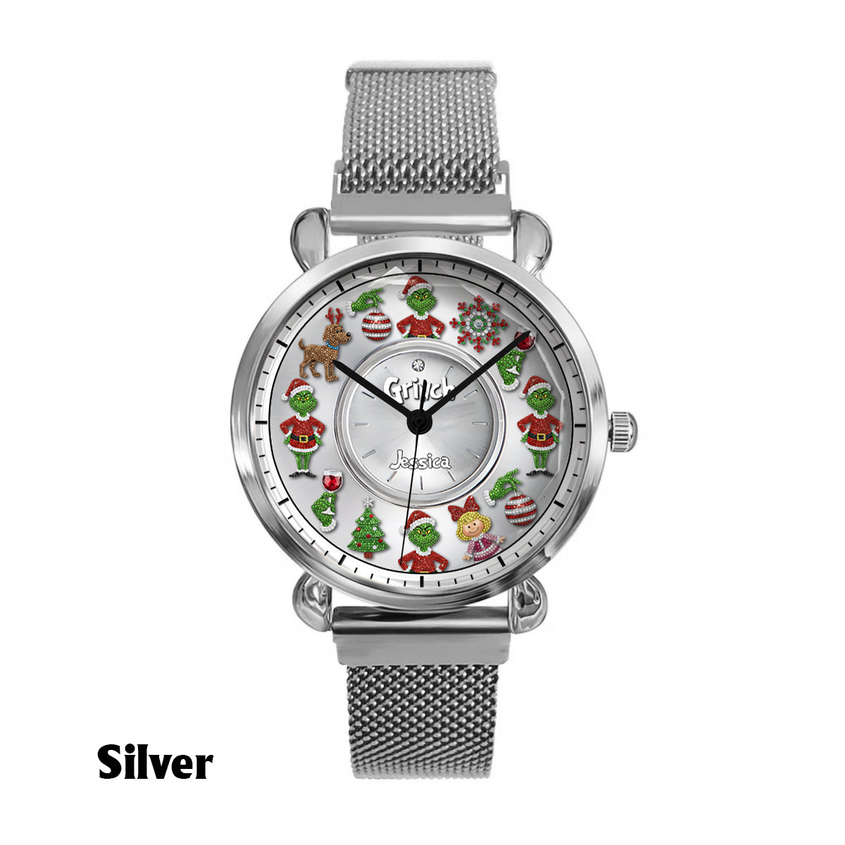 Merry Christmas - Personalized Stole Christmas Women Hand Watch