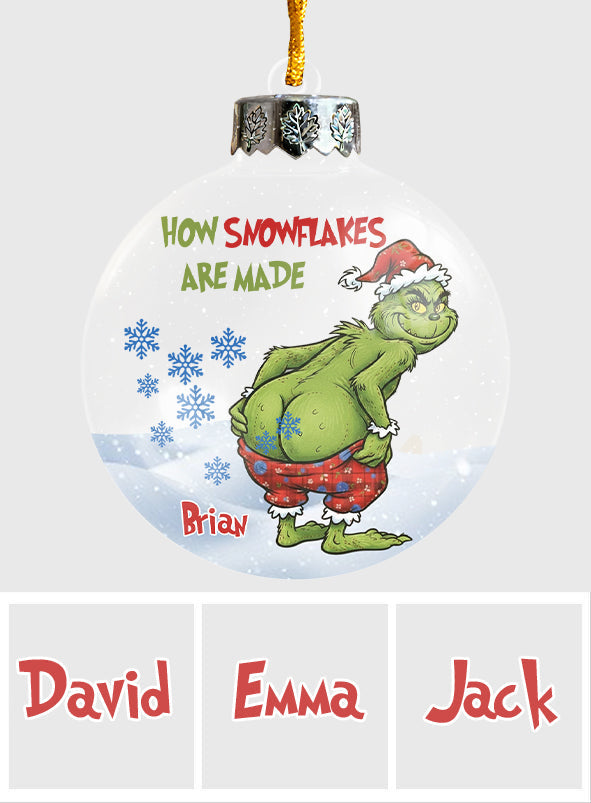 Classic Xmas Movie Grinch Monster - Personalized Stole Christmas Ornament