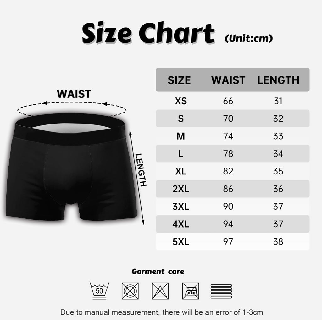 Cadeau humoristique pour lui, propriété de sa copine - Boxers personnalisés pour couple homme
