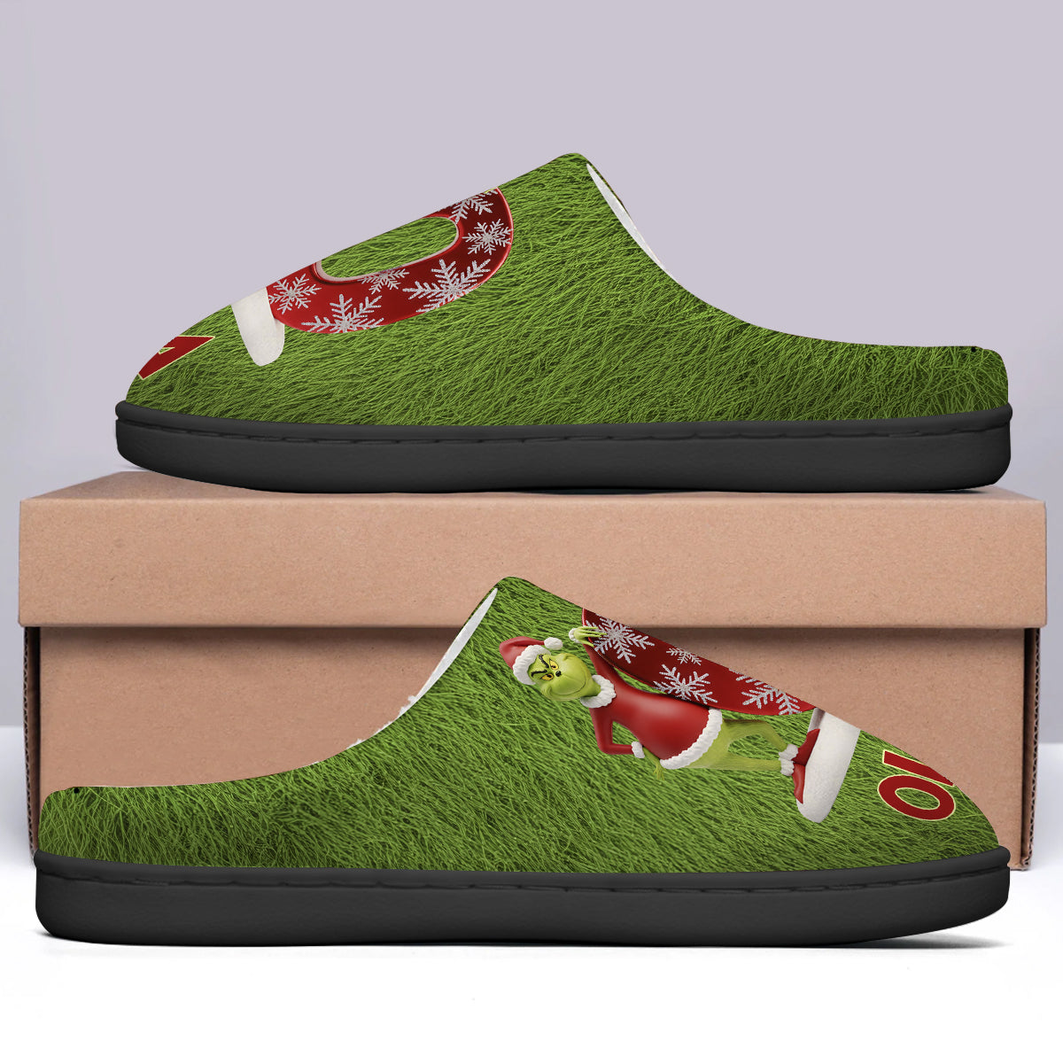Merry Christmas - Personalized Stole Christmas Slippers