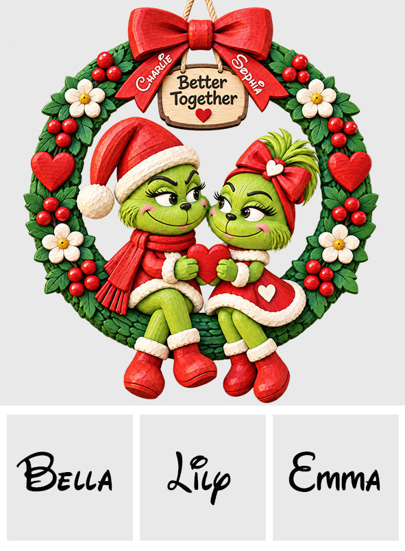 Merry Christmas - Personalized Stole Christmas Custom Shaped Wood Sign