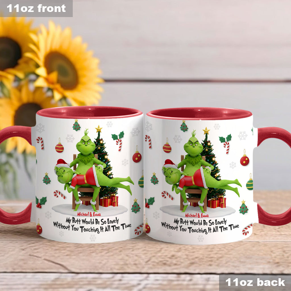 Je t'aime - Mug personnalisé avec étole de Noël