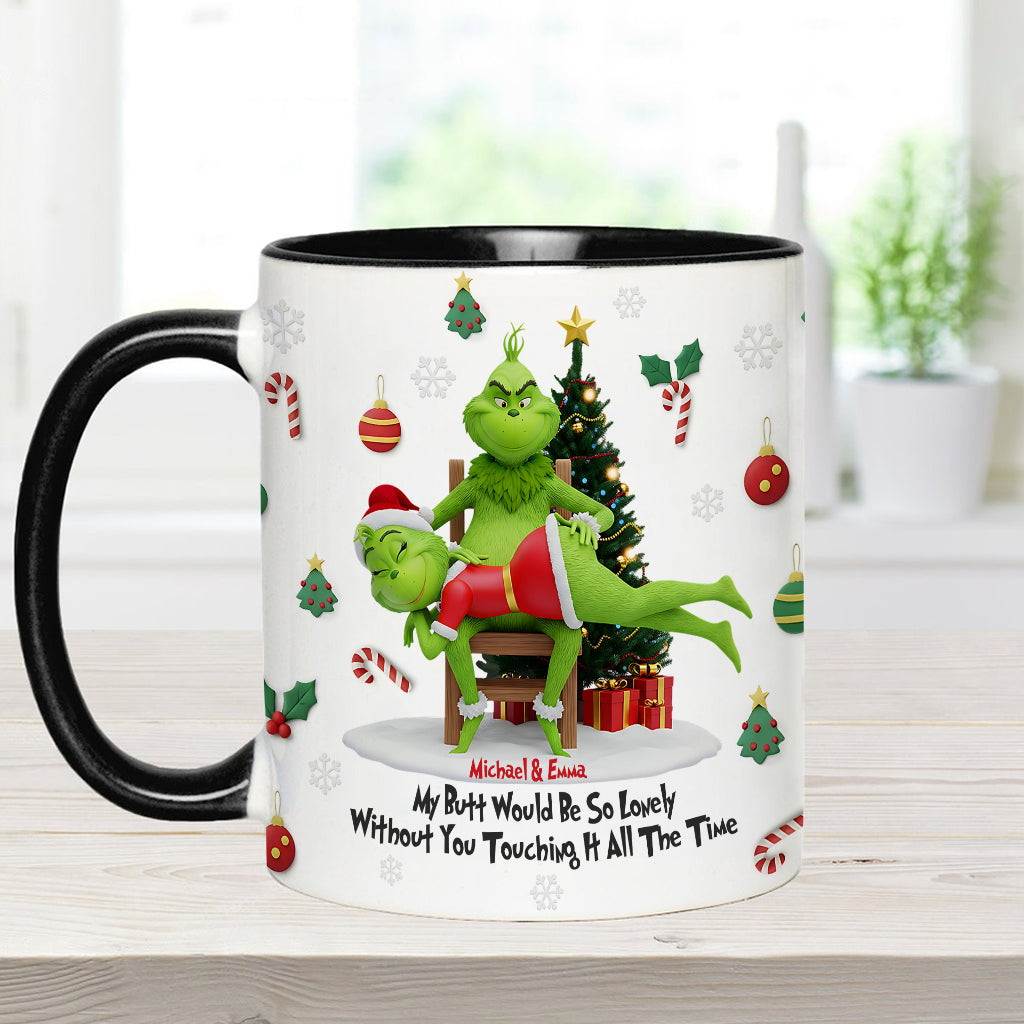 Je t'aime - Mug personnalisé avec étole de Noël