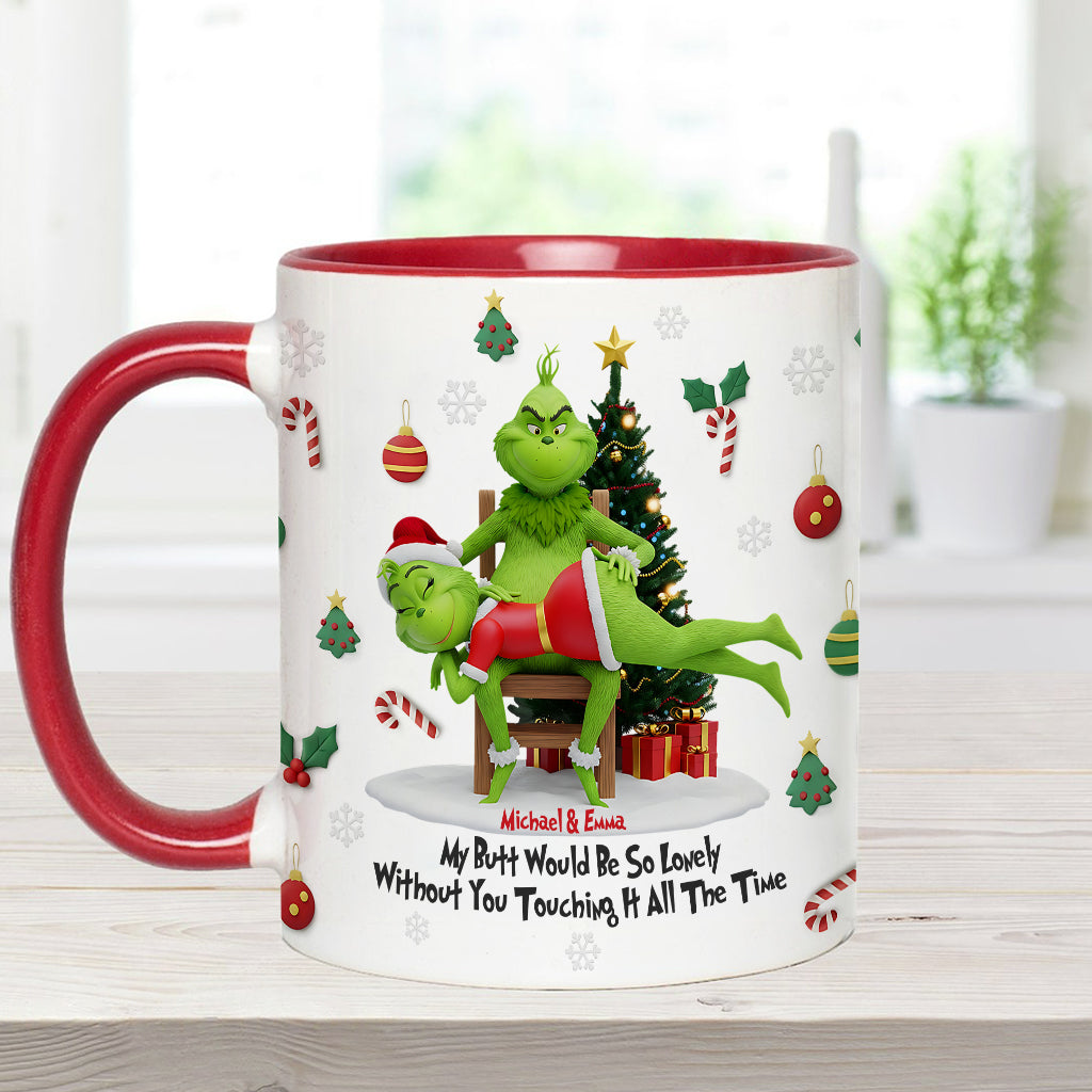 Je t'aime - Mug personnalisé avec étole de Noël