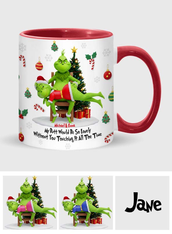 Je t'aime - Mug personnalisé avec étole de Noël