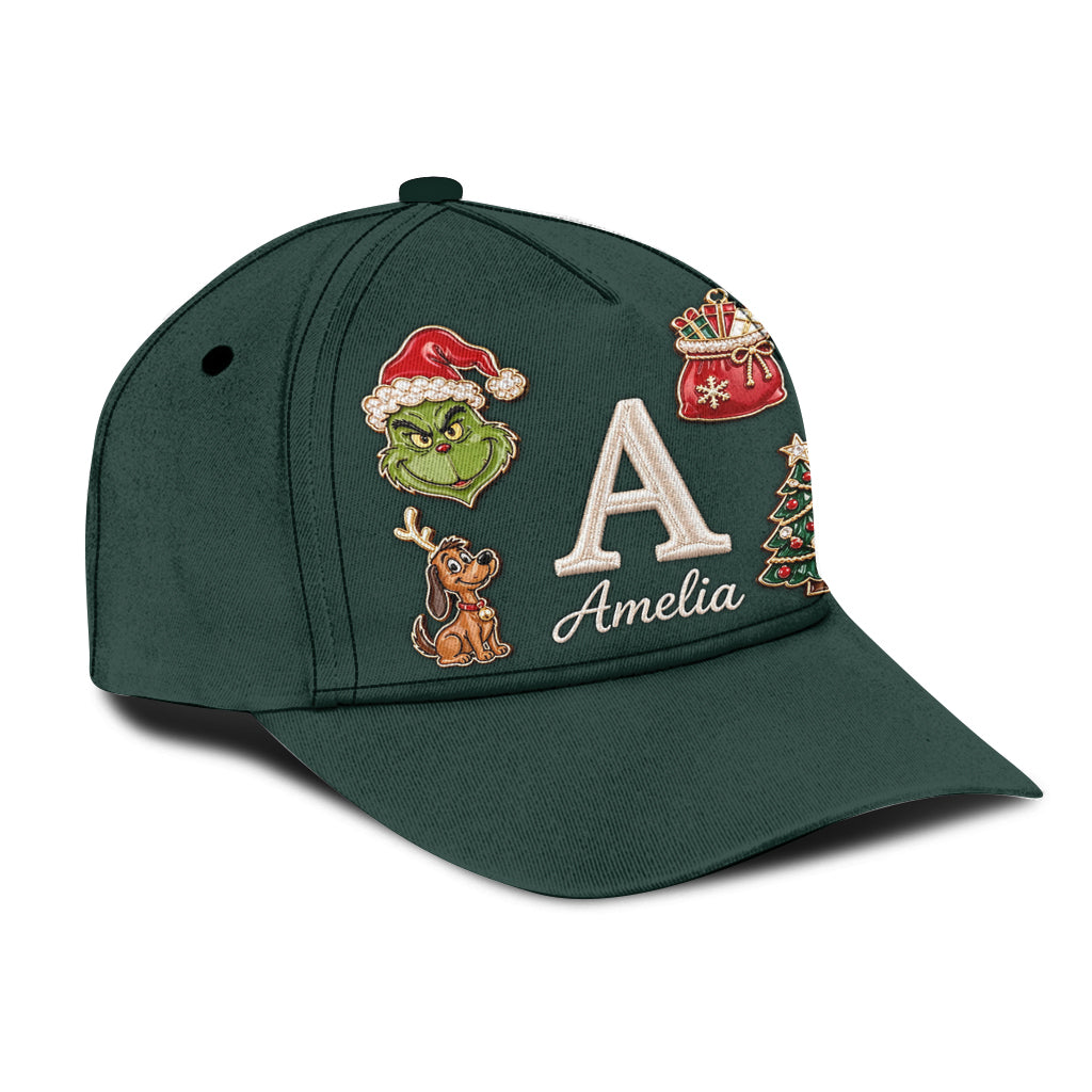 Naughty - Personalized Stole Christmas Classic Cap