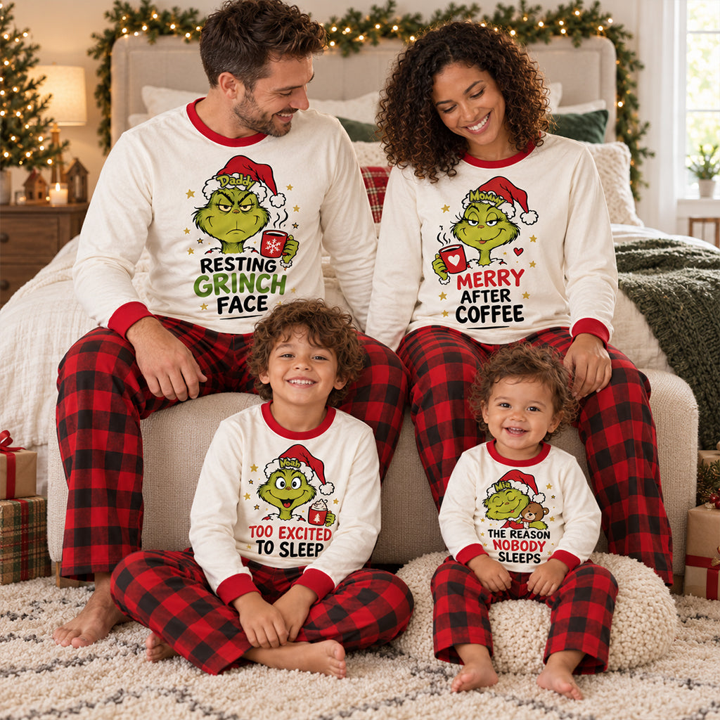 Who Stole Our Sleep - Personalized Stole Christmas Pajamas Set