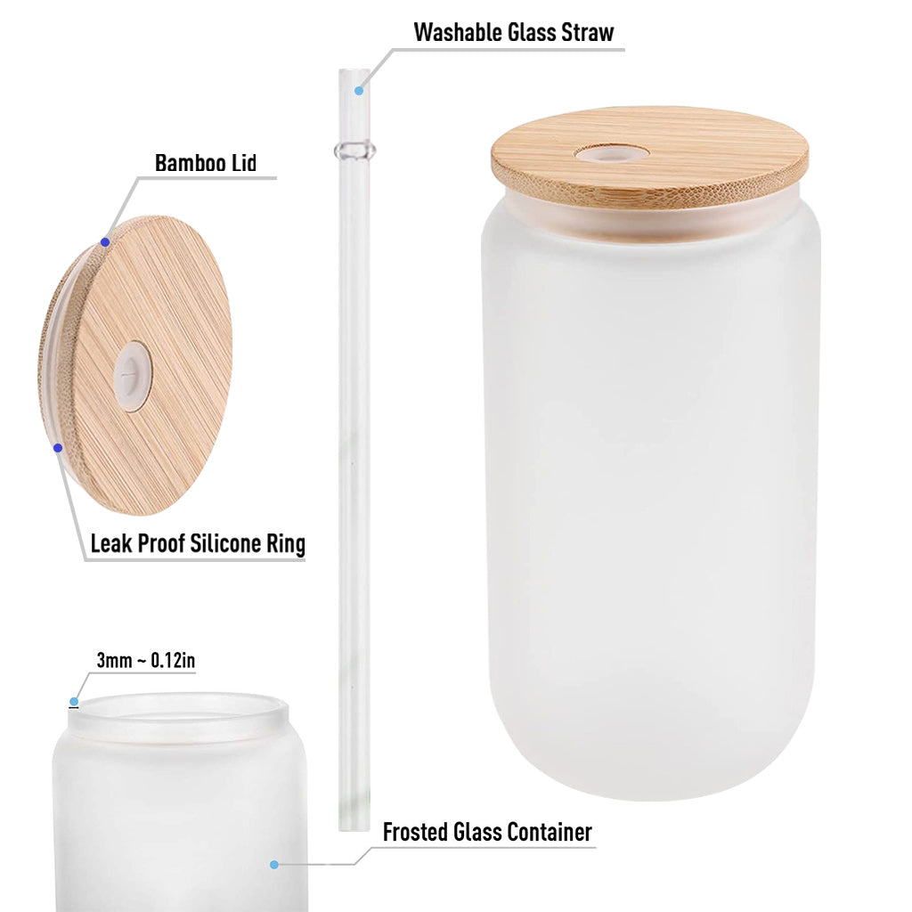 I'm Booked - Personalized Stole Christmas Can Glass