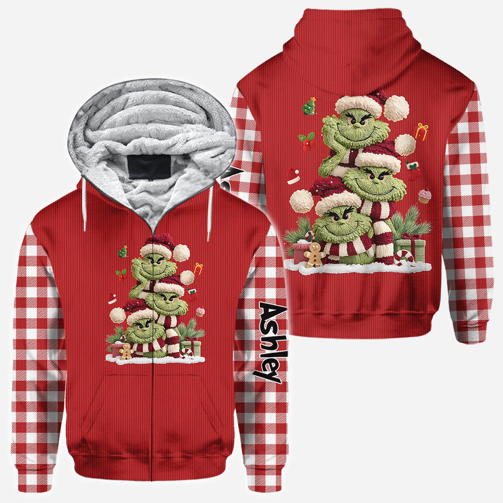 Joyeux Noël - T-shirt personnalisé avec étole de Noël