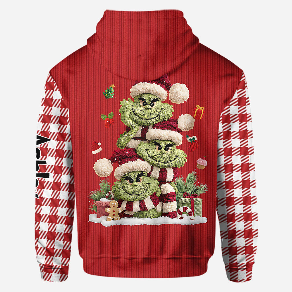 Joyeux Noël - T-shirt personnalisé avec étole de Noël