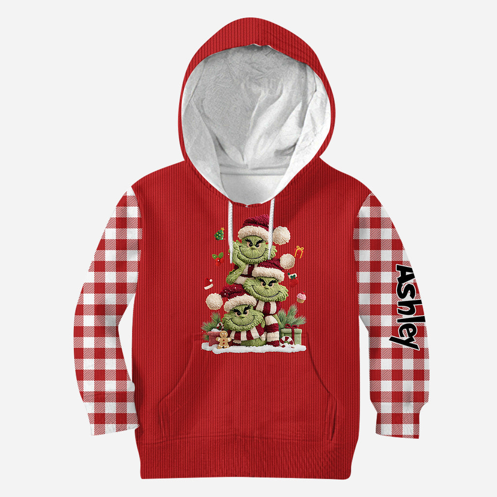 Joyeux Noël - T-shirt personnalisé avec étole de Noël