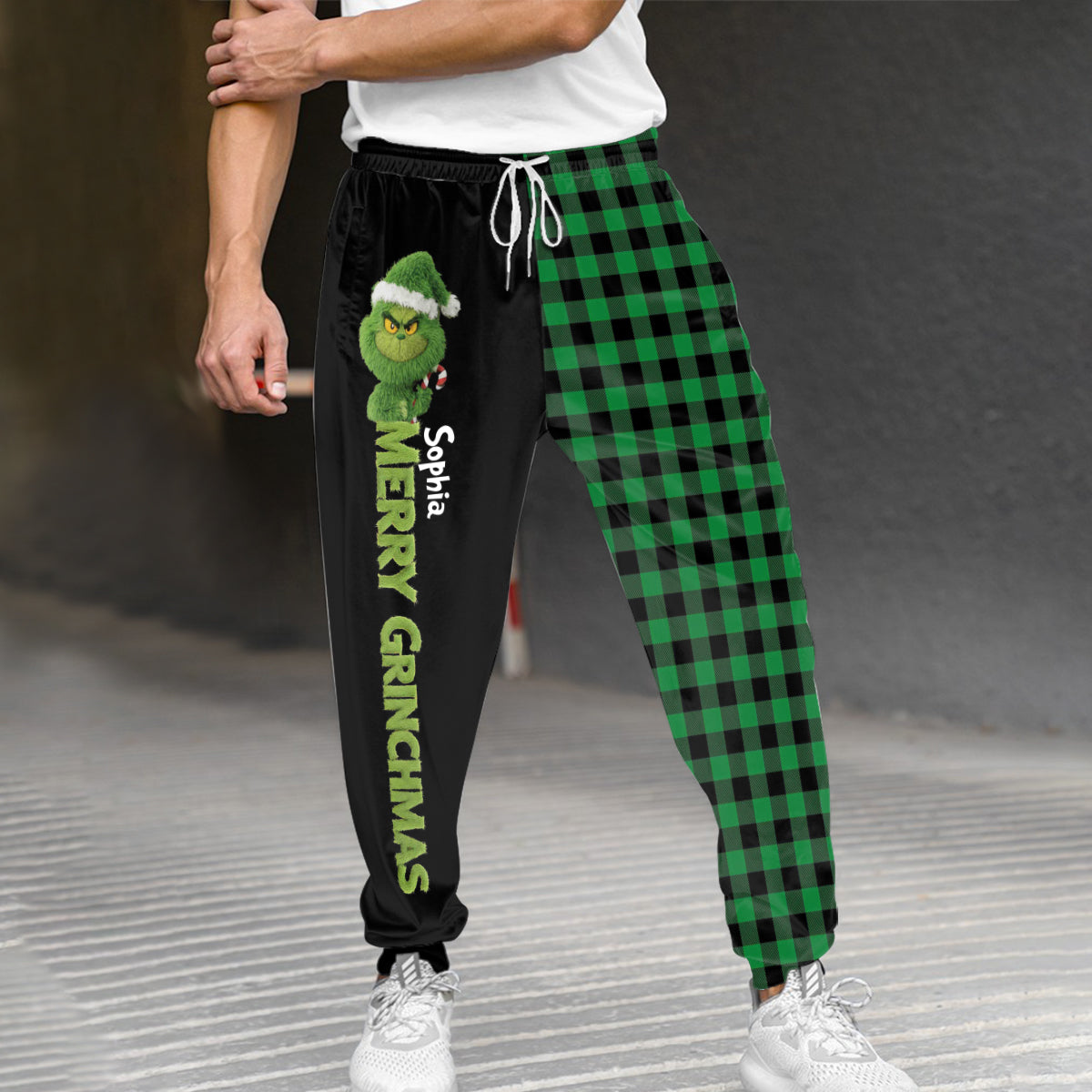 Merry Greenmas - Personalized Stole Christmas Unisex Sweatpants