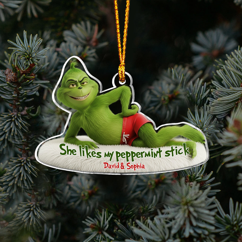 Cadeau de Noël pour couples - Étole personnalisée - Ornement de Noël