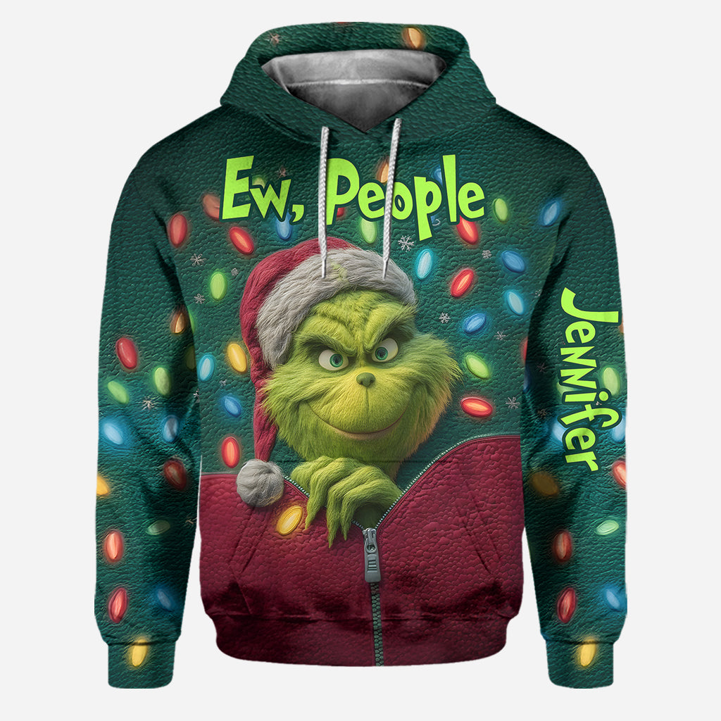 Ew People - Personalized Stole Christmas Hoodie and Leggings
