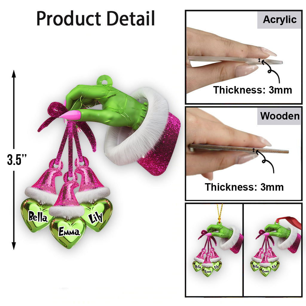Joyeux Grinchmas - Étole de Noël personnalisée