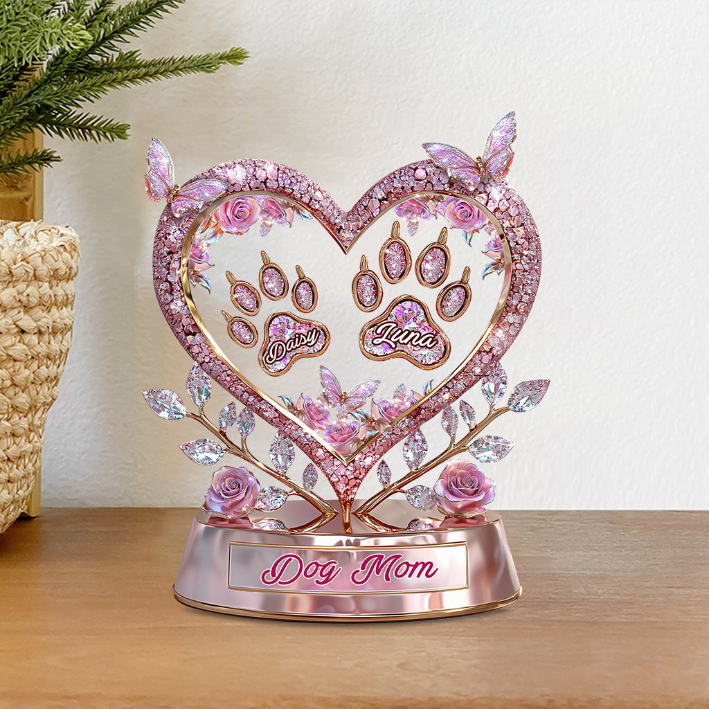 Fur Mama - Plaque acrylique personnalisée pour chien.