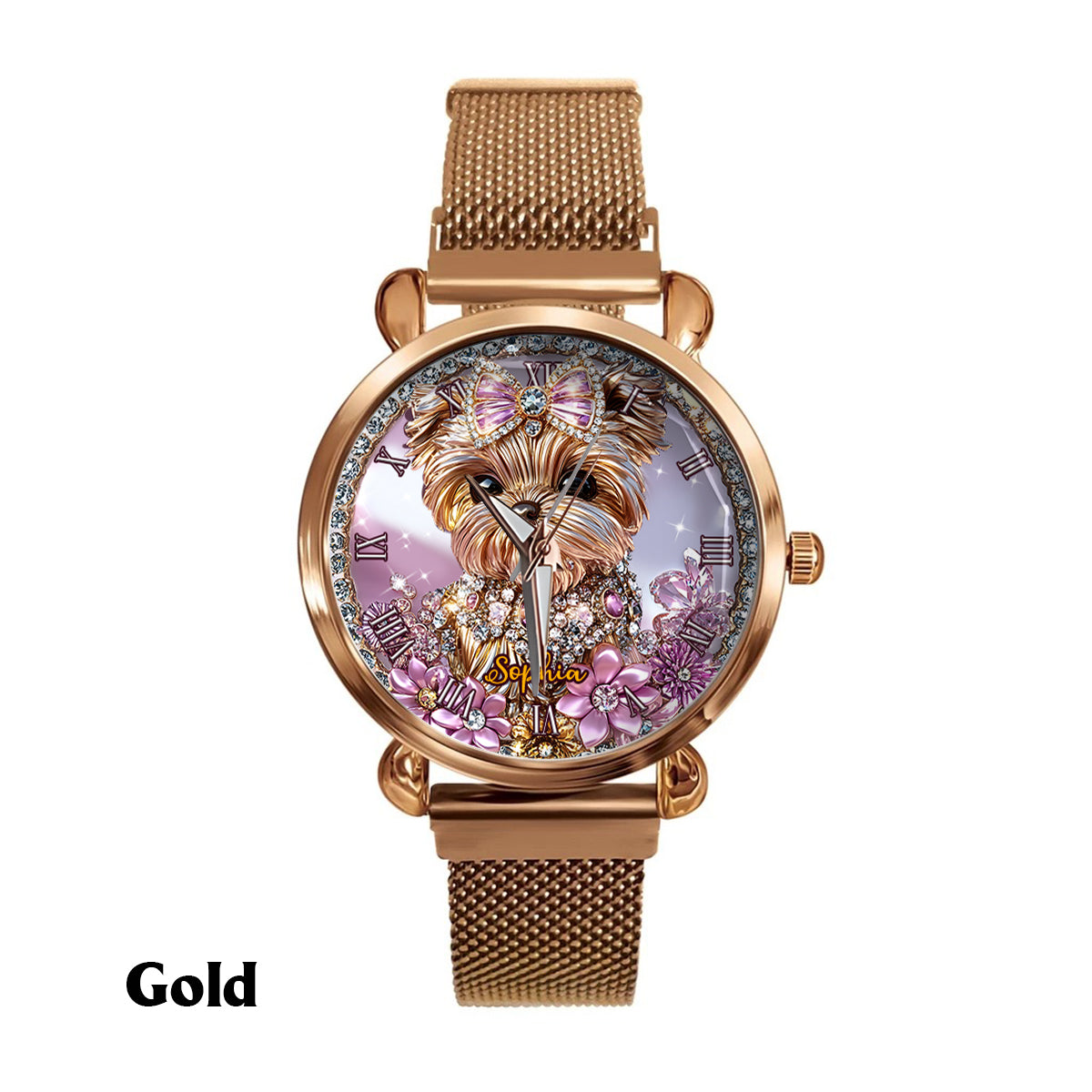Yorkshire Terrier Lover - Personalized Dog Women Hand Watch