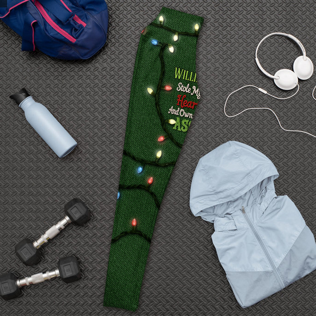 Merry Grinchmas - Personalized Stole Christmas Leggings