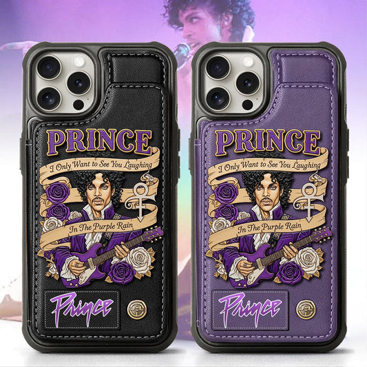 Étui portefeuille pour téléphone Purple Rain