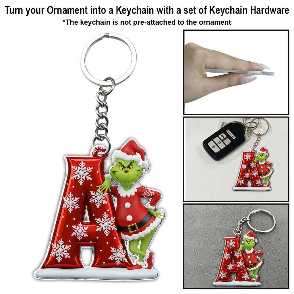 Merry Christmas - Personalized Stole Christmas Ornament