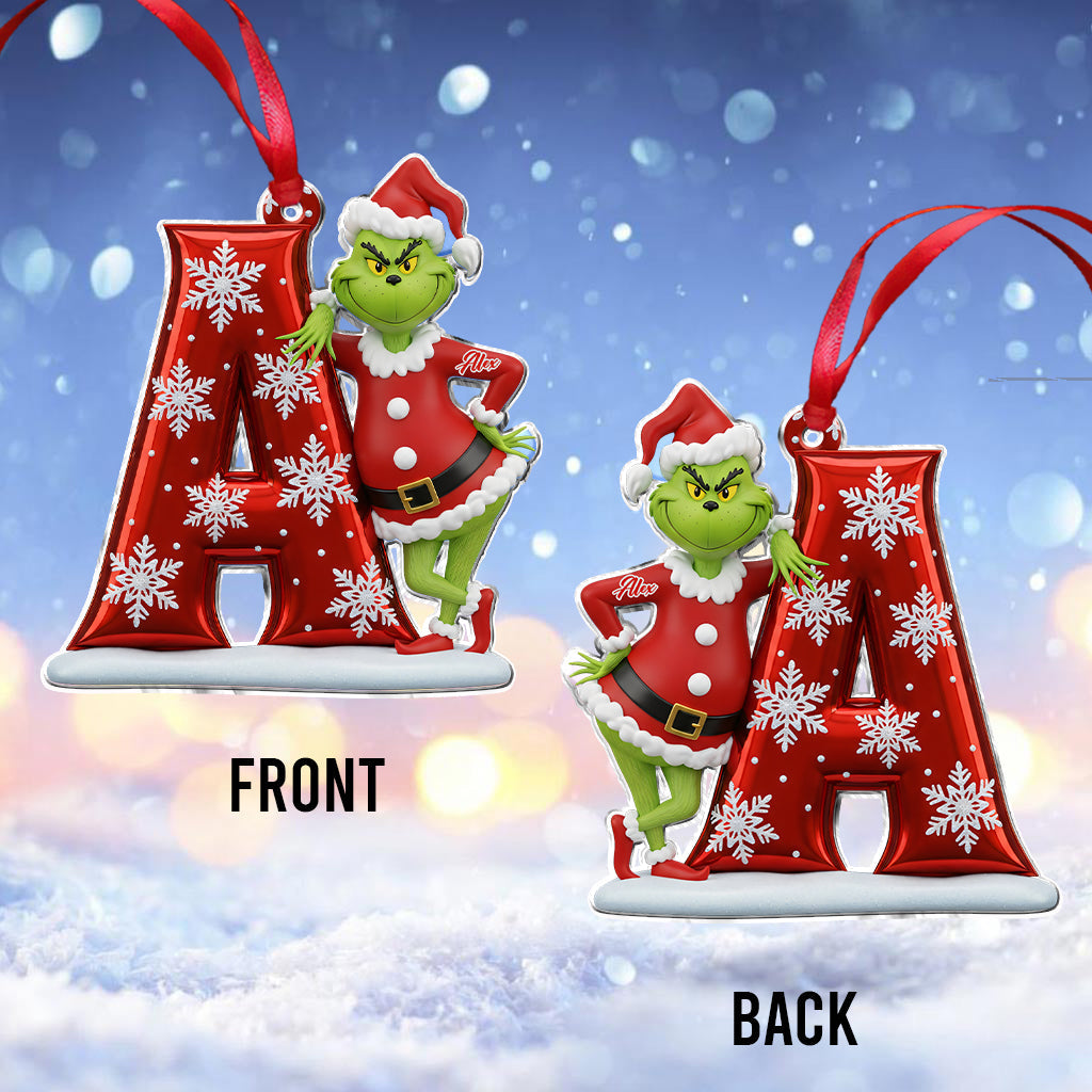 Merry Christmas - Personalized Stole Christmas Ornament