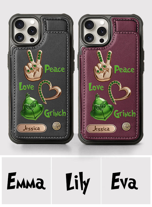 Merry Christmas - Personalized Stole Christmas Wallet Phone Case