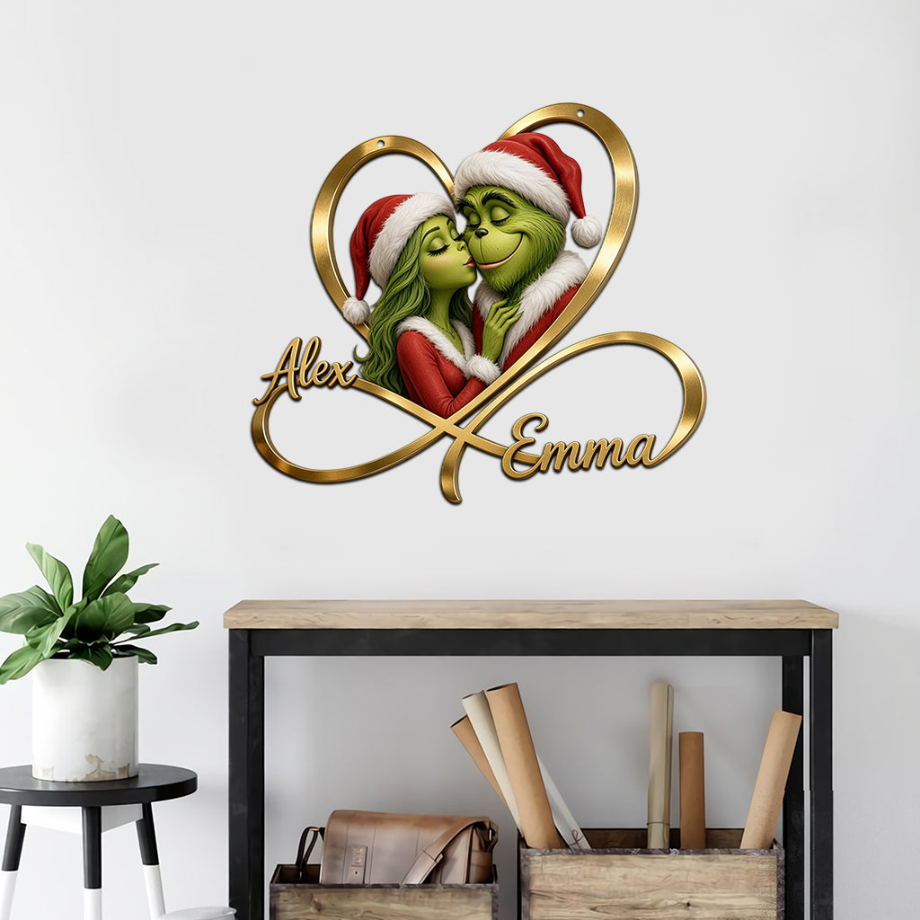 You & Me We Got This - Personalized Stole Christmas Cut Metal Sign