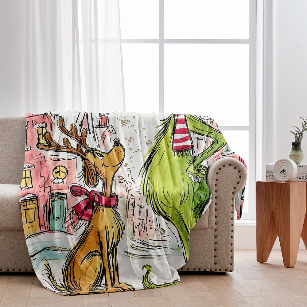 Que Noël vous accompagne - Étole de Noël personnalisée