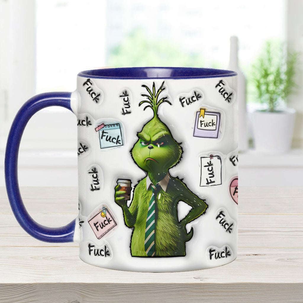 My Vocabulary - Personalized Stole Christmas Accent Mug